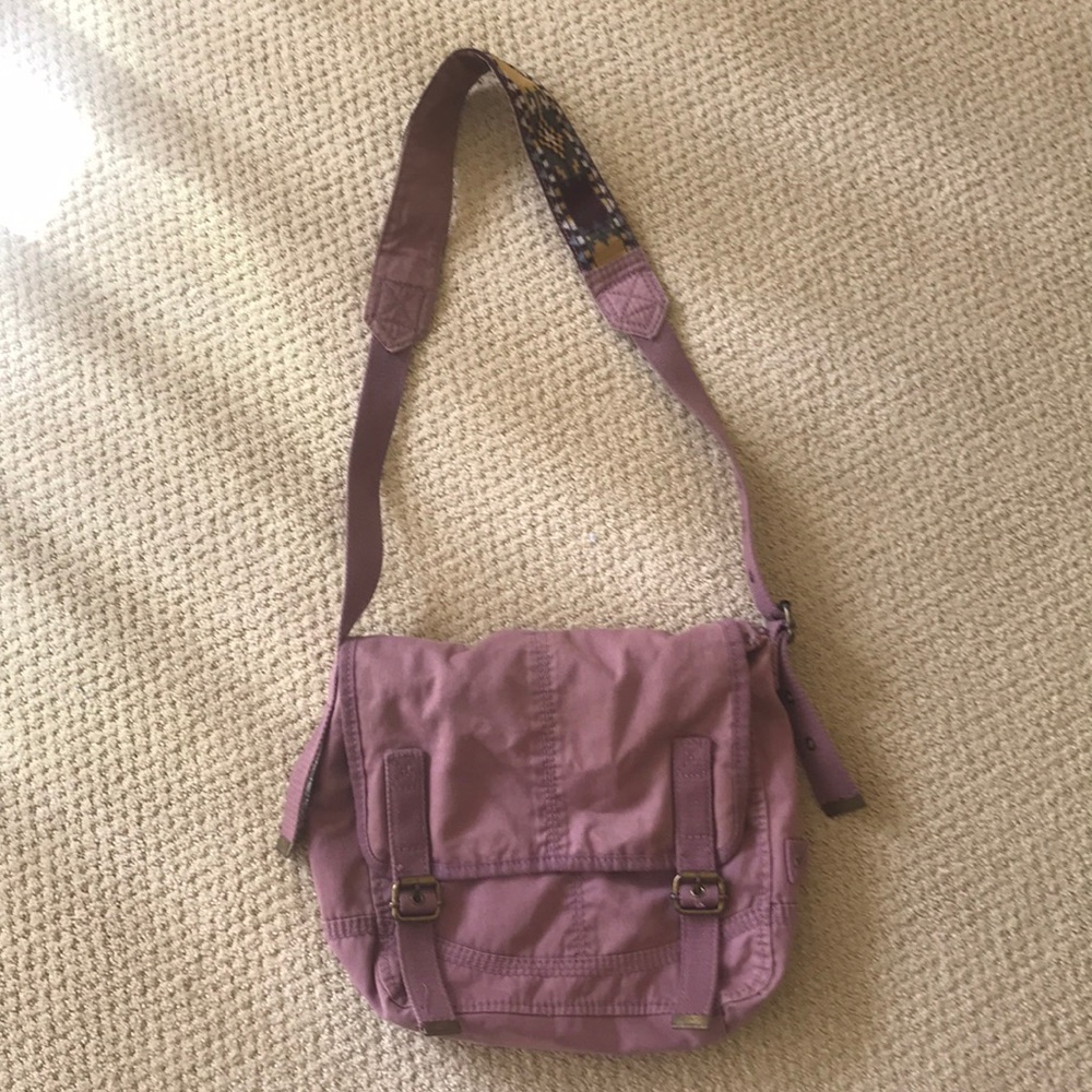 American Eagle Messenger Bag w/ Embroidered Strap